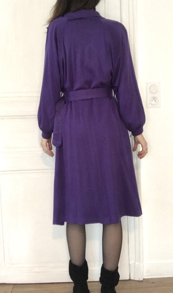 Robe violette t 42 – Image 2